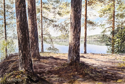 Harmoni - original Painting by Anita Rosvall